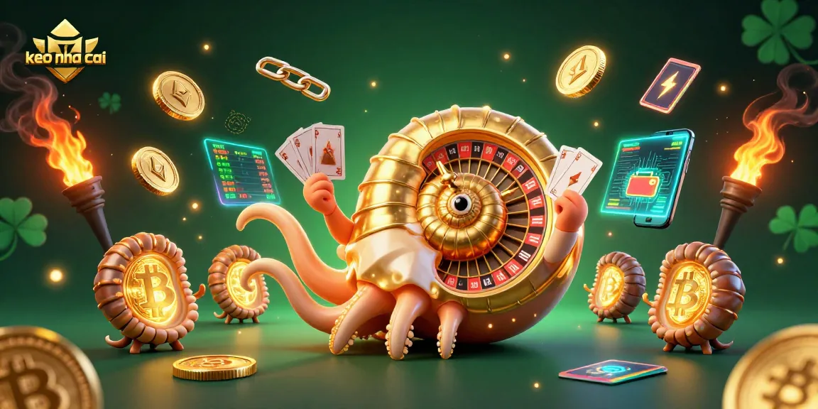 Engage with keo nha cai by spinning the roulette wheel and betting with glowing crypto coins.